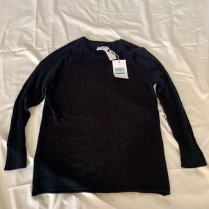 Frame Cashmere/silk black sweater